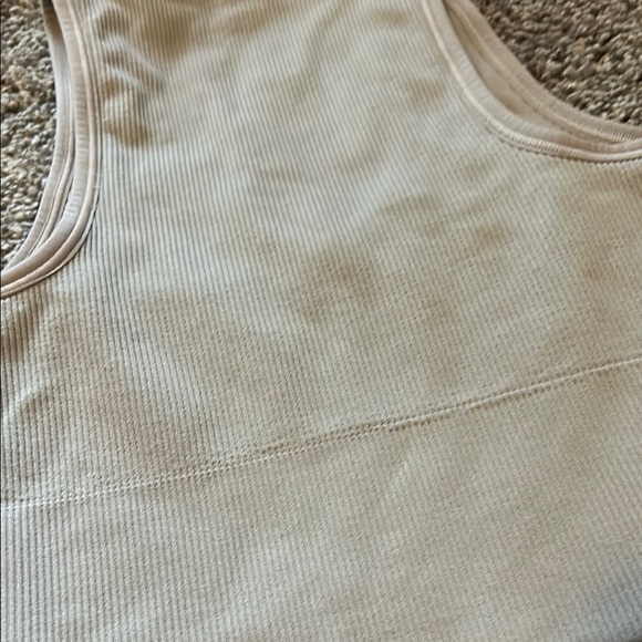 Athleta Gray Ribbed Tank Top - Picture 4 of 4